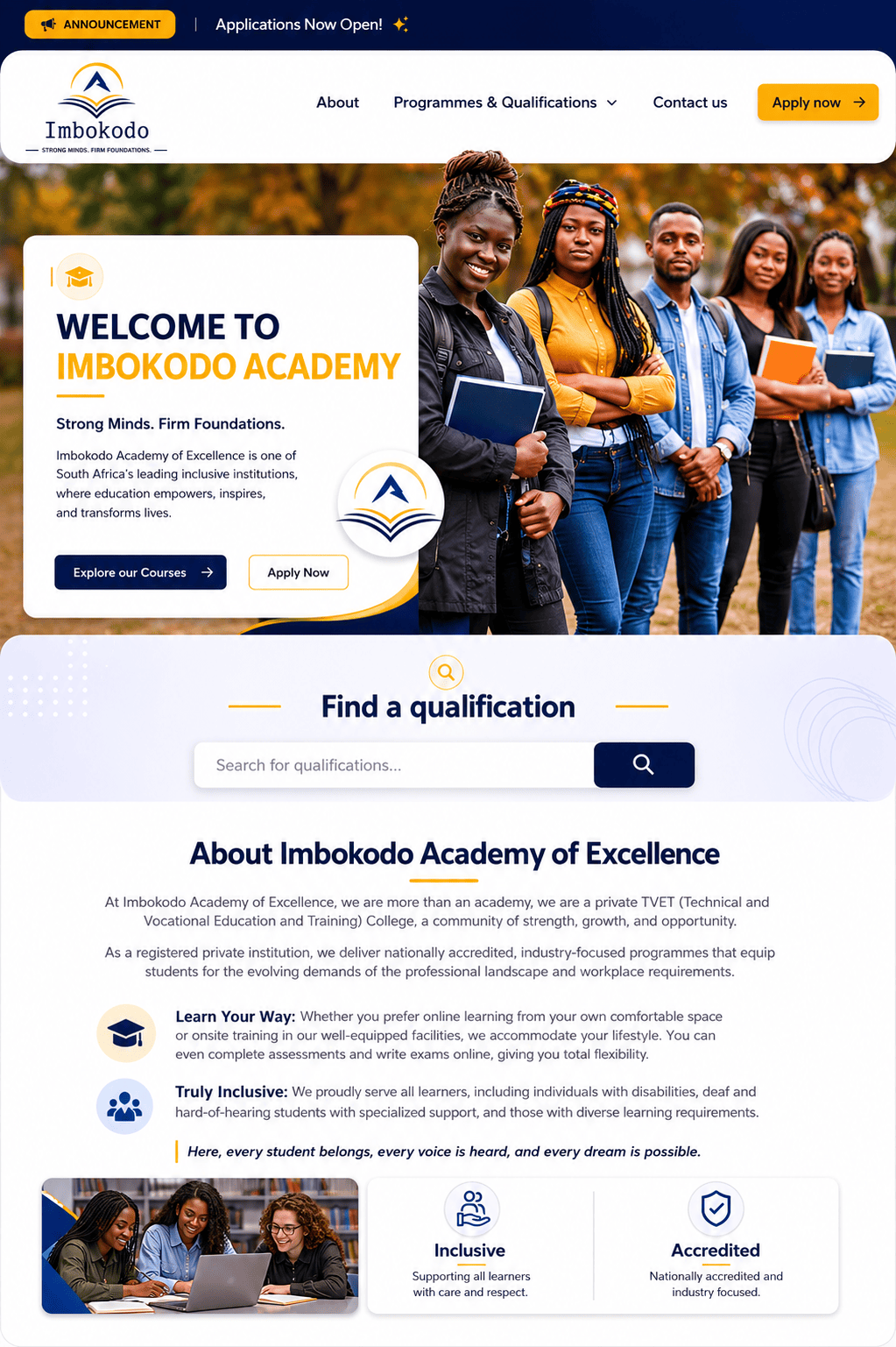 IMBOKODO Website